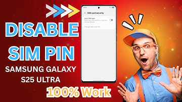 How To Disable SIM Pin On Samsung Galaxy S25 Ultra – Step by Step Guide!