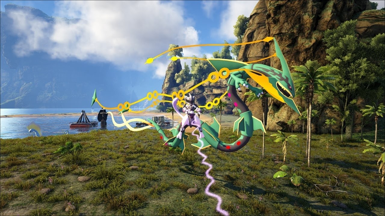 Ark Mon The Center survival Tập 28: Mega Rayquaza và bộ giáp Mewtwo ...
