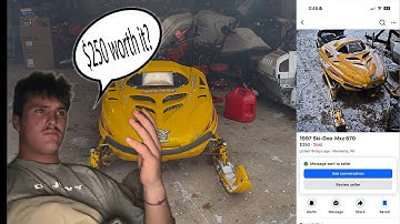 We bought the cheapest sled on marketplace and got it running!