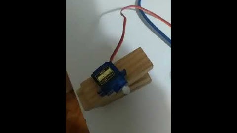 Arduino Bluetooth ve ses işleme ile servo kontrolü