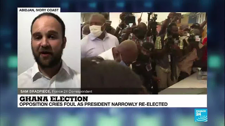 Ghana president narrowly re-elected as opposition rejects results