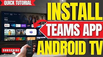 No Play Store? How to Download & Install Microsoft Teams App on ANY Android TV (2025)
