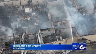 Information Highland High School Fire update for April 25th AM Guide