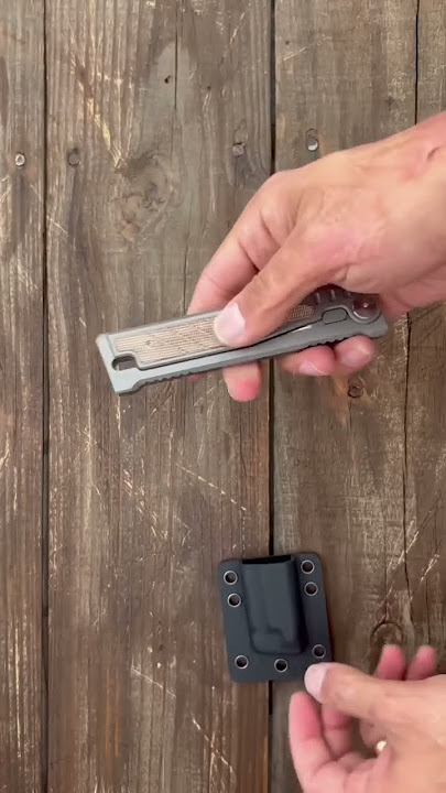 The Highly Illegal GRAVITY KNIFE! #shorts #youtubeshorts