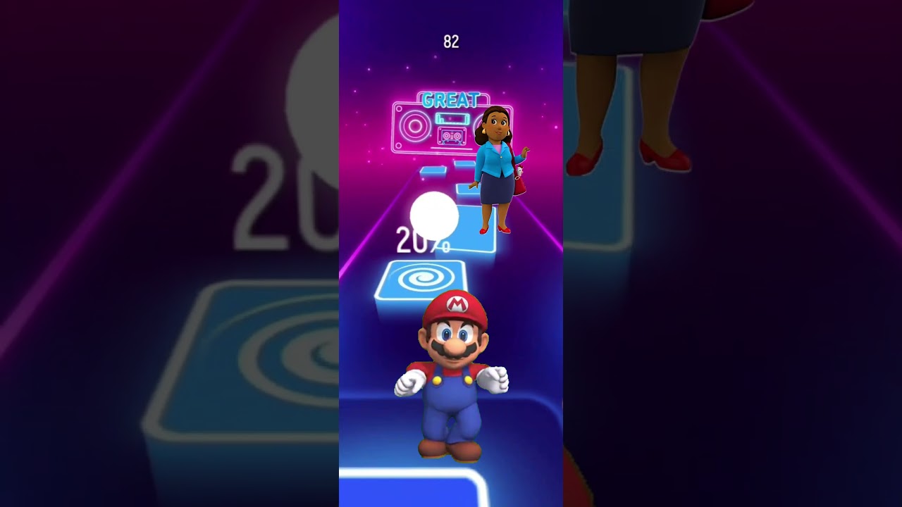 Tiles Hop PAW Patrol Dance Battle | Cartoon Shorts