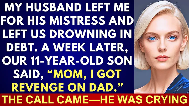 My Husband Left Me in Debt for His Mistress — Our Son’s Revenge Made Him Break Down