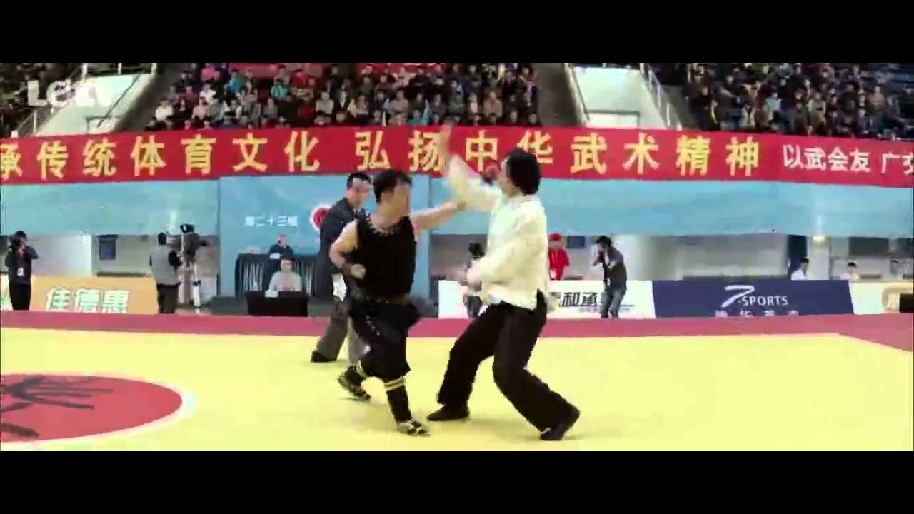 WushuTaiChi manTiger Chen VS Nanquan fighter