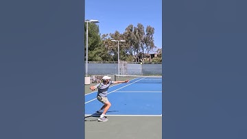 D1 Recruit takes down Top 16yr old in the Nation! #tennis #shorts