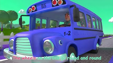 [1 MINUTE  30 SECONDS LOOP] Wheels on the Bus Sound Variations | BUBBLES KIDS GO