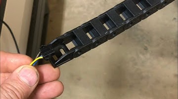 getting TIGHT wires through a “cable chain”