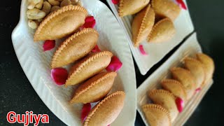 घी से बचे Mawa(खोये)से बिना चाशनी के झंझट के बनायें ढेर सारी स्वादिष्ट Gujiya/आटे कीdryगुजिया रेसिपी