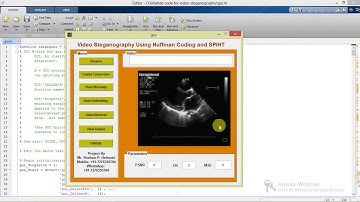 Matlab Code for Video Steganography