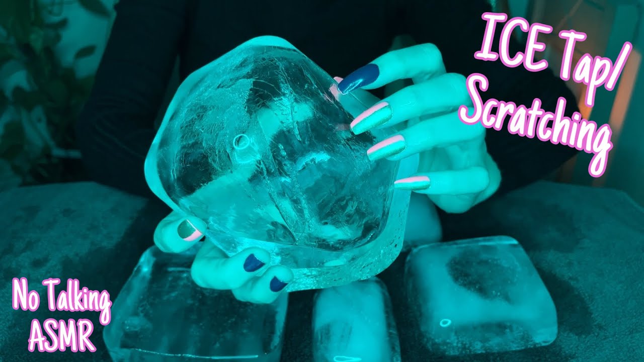 ASMR * ICE Blocks! * Fast Tapping & Scratching * No Talking * ASMRVilla