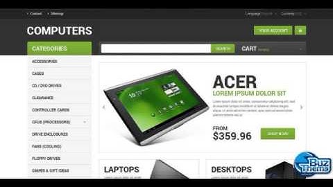 Download Computer Store Responsive PrestaShop Theme by  Hermes TM