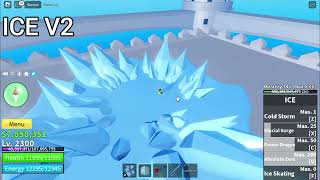 UNLOCK ALL ICE AWAKENING SKILL + SHOWCASE IN BLOX FRUITS - PART 22 