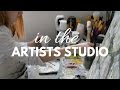 Speed Painting - Artist in the studio