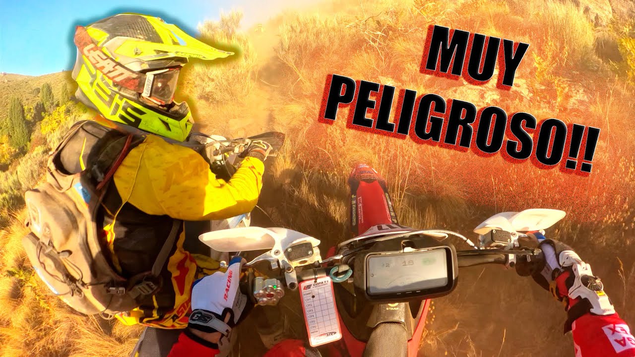 Peligro, polvo y adrenalina 😱 Carrera de Enduro POV | Stark Varg EX