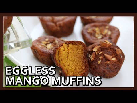 Eggless Mango Muffins Recipe | Whole Wheat Muffins | Airfryer Recipe by Healthy Kadai