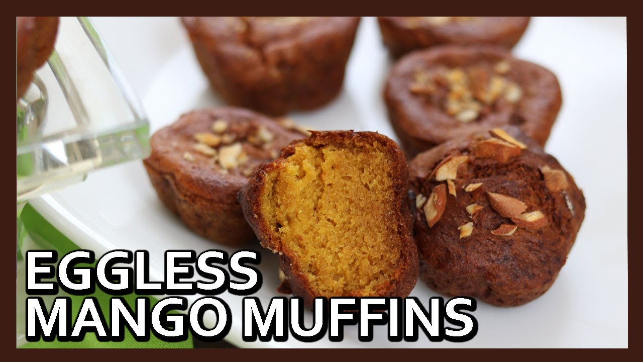 Eggless Mango Muffins Recipe | Whole Wheat Muffins | Airfryer Recipe by Healthy Kadai