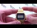 Часы Casio Illuminator A159WGEA-5D [A159WGEA-5DEF] - Видео обзор от PresidentWatches.Ru