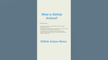 What is GitHub Actions? #github #githubactions #devops