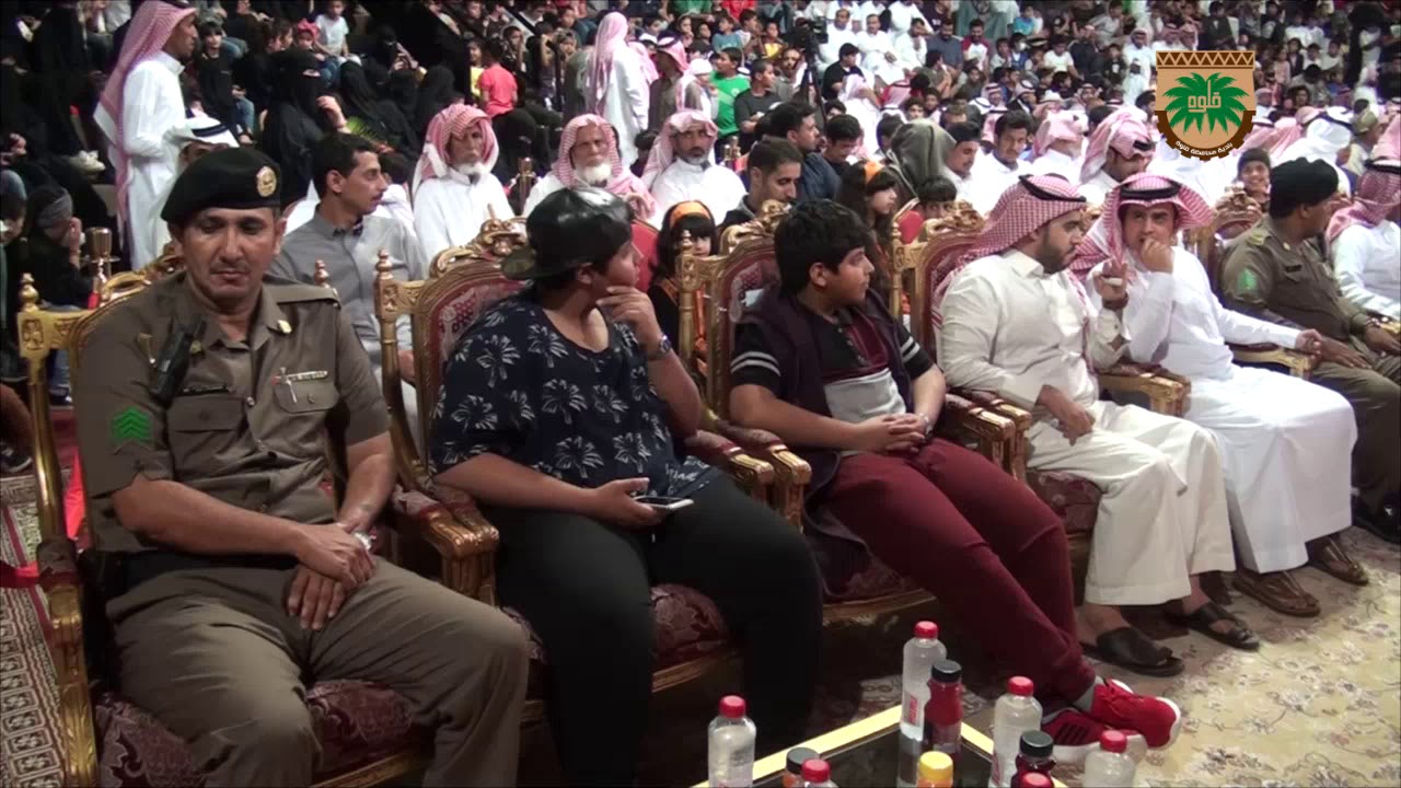 مسرحية عيد وسعيد ضمن فعاليات مهرجان قلوة ربيعها احلى تنظيم بلدية قلوة