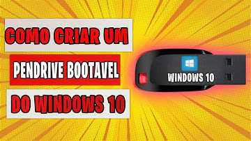 Como Criar Um PENDRIVE BOOTÁVEL Com a ISO Do Windows 10 utilizando O Rufus 3.18 [Atualizado 2023]