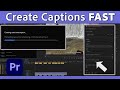 Make Captions Using Speech-To-Text | Premiere Pro Tutorial with Jordi Koaltic | Adobe Video