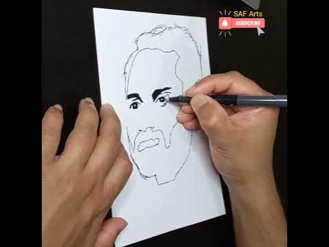 Fahad Fasil Stencil Drawing - YouTube