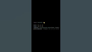 itertools.chain in Python