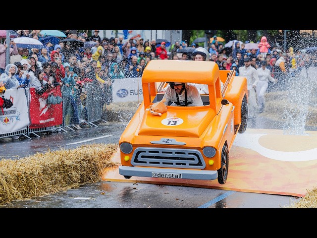 Top 100 Funny Crashes from Red Bull Soapbox Race