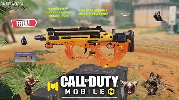 *FREE* PDW-57 - NUCLEAR FALLOUT UNLOCKING ON COD MOBILE!!! - Milton37LiveGaming