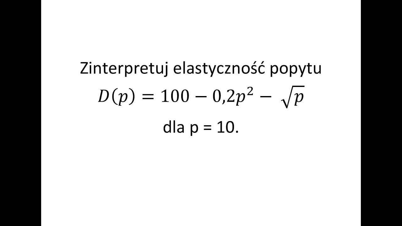 Elastycznosc Popytu I Podazy Wzory Elastyczność Popytu I Podaży Wzory - Margaret Wiegel™. Aug 2023