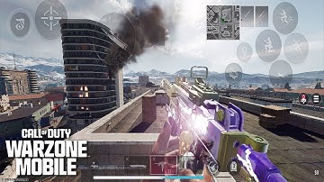 WARZONE MOBILE ON IPHONE 11 😎 STABLE 60 FPS VERDANSK GAMEPLAY 🔥