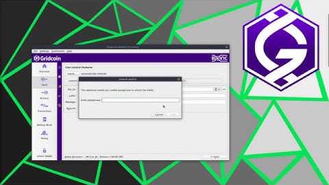 Keeping your Wallet Secure - A Gridcoin Tutorial Video