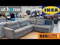 AT HOME IKEA BIG LOTS SOFAS COUCHES FURNITURE SHOP WITH ME SHOPPING STORE WALK THROUGH