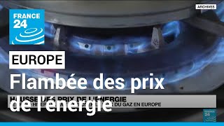 Europe : le froid hivernal fait exploser le prix du gaz • FRANCE 24