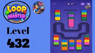Loop master color jam sort level 432 solution for gameplay