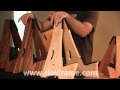 Slay-Frame Wood guitar stands demo. video Slay-Frame Wood guitar stands demo. video
