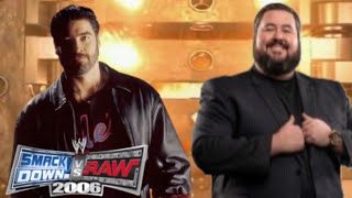Vince Russo Vs Conrad Thompson. Smackdown Vs Raw 2006.