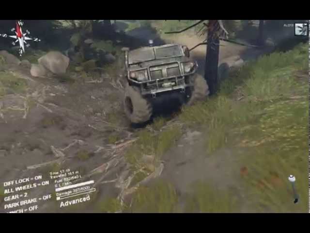 SpinTires damage increase at 5000 and turbo power class=