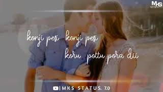 Kanna visi kanna visi katti podum kadhali WhatsApp status song in Tamil in MKS STATUS 7.0 subscribe