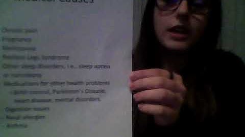 Informative Speech- Insomnia