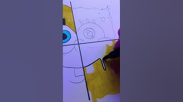 Drawing SpongeBob in 4 different styles part 2! Drip!