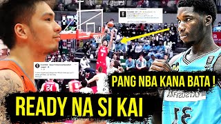 PANG NBA ! na daw si KAI SOTTO ayun sa Former NBA PLAYER ! Viral sa Japan at hinangaan pa ng Agent !