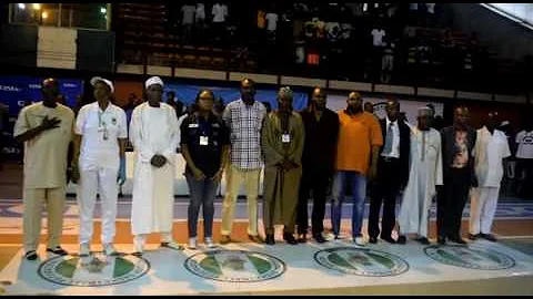 Nigerian National anthem  at the 2016 Dstv Basketball League