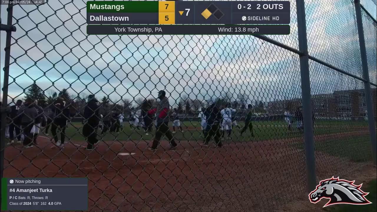 Mustangs Dallastown (2024.04.05) YouTube