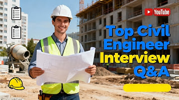 Top 15 civil engineer interview questions and answers - Construction interview questions and answers