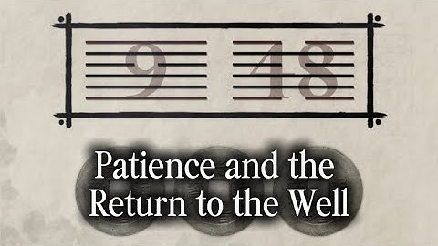 Hexagram 9 → 48 | Patience and the Return to the Well #iching #dailyreading #sageadvise