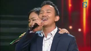 Binod_Rai || Smita_Pradhan- Sayad Timi malae Maya...#Voice Of Nepal #Season 5 Battle Round ||